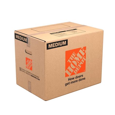 moving boxes at home depot